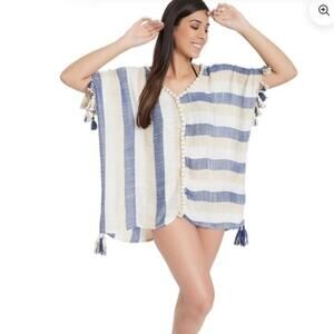 NWOT RAYON GYPSIE BLU SWIMSUIT COVER UP SZ M